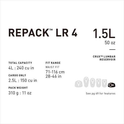 CamelBak Repack™ LR 4 50 oz belt
